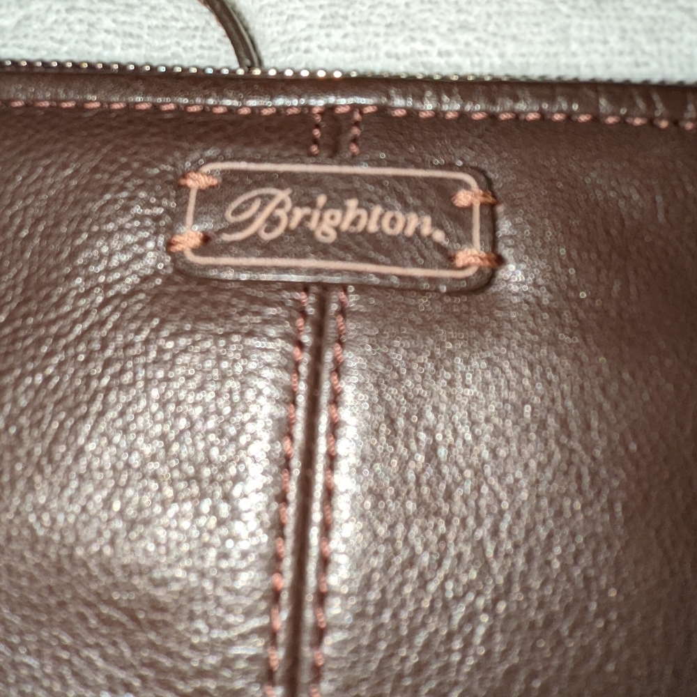 Brighton fashionsta brown crossbody bag. - Picture 10 of 13